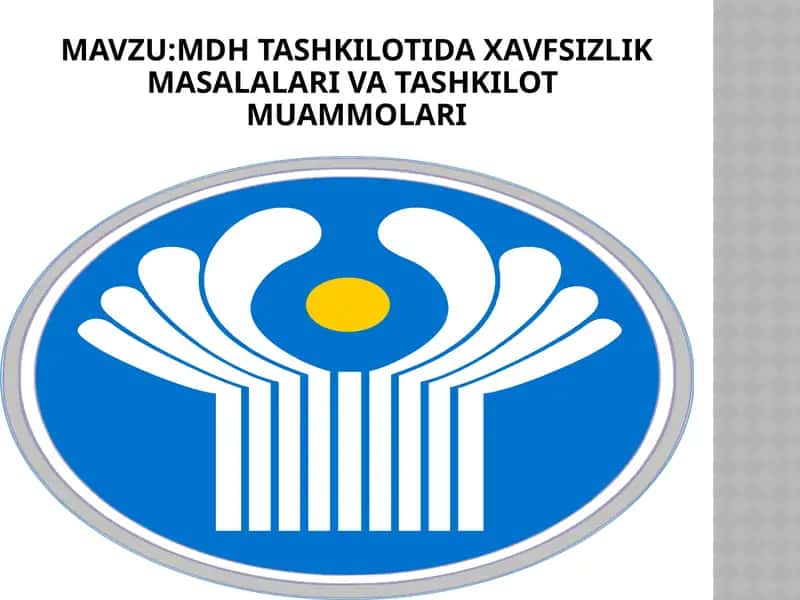 Xavfsizlik masalalari va Tashkilot muammolari 1