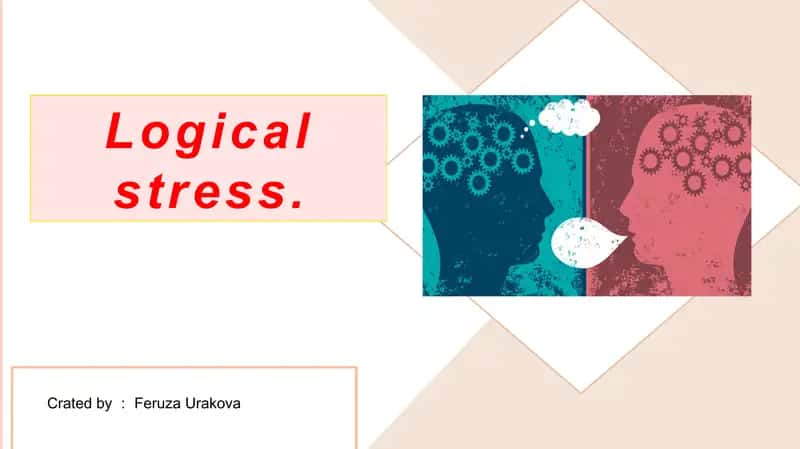 GAMES FOR TEACHING WORD STRESS AND INTONATION 1
