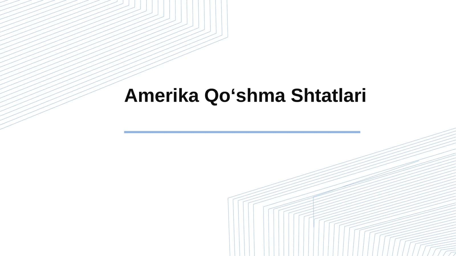 Amerika Qo‘shma Shtatlari 1