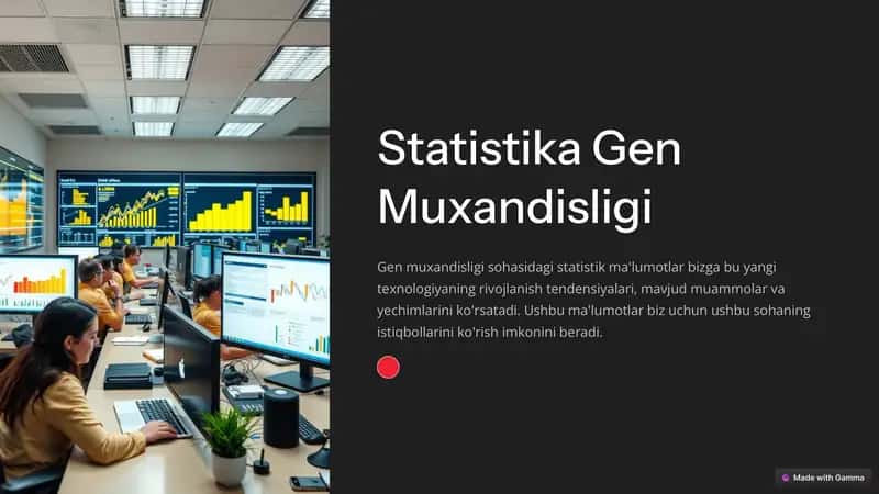 Statistika Gen Muxandisligi 1