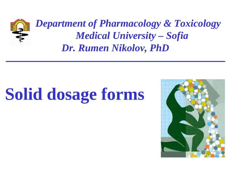 Department of Pharmacology & Toxicology 1