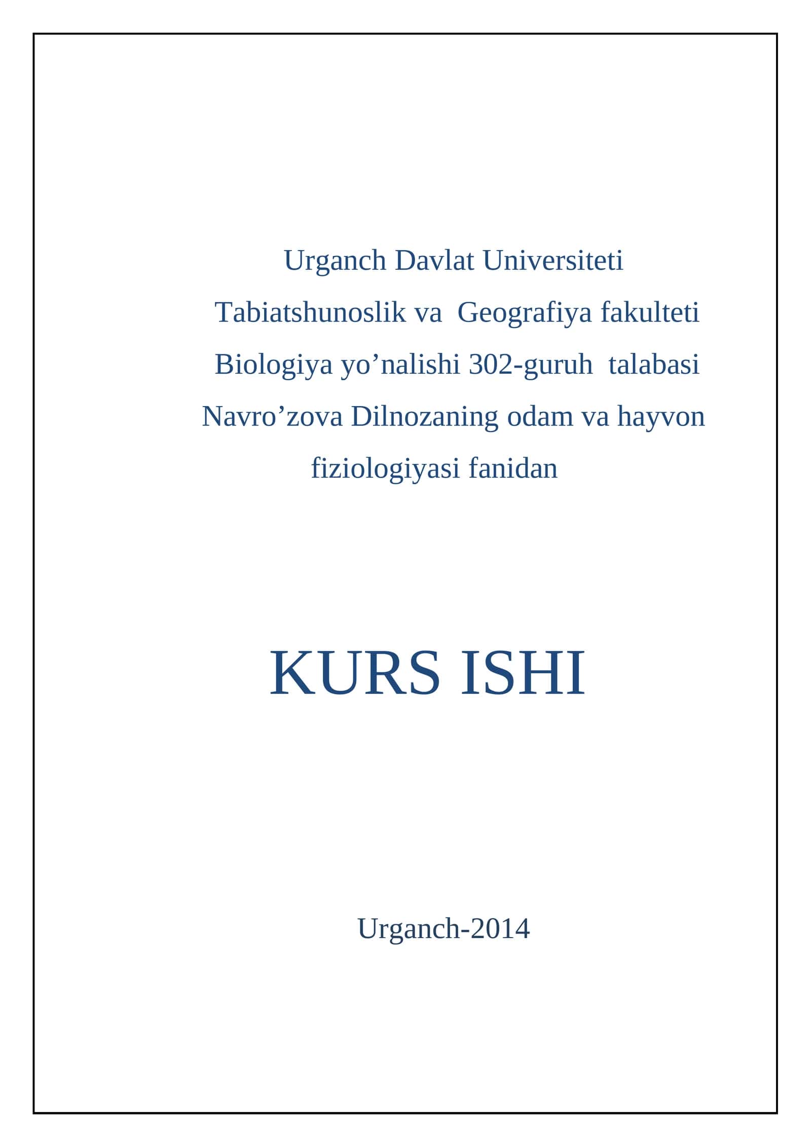 Oliy asab faoliyat fiziologiyasi tipi 1