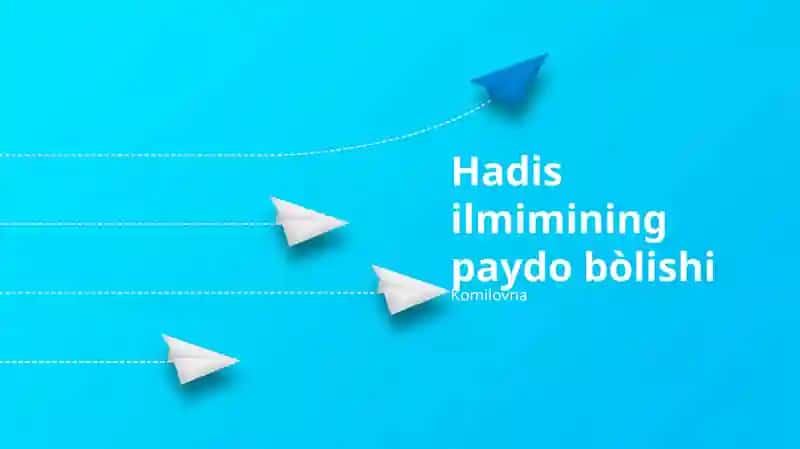 Hadis ilmimining paydo bòlishi