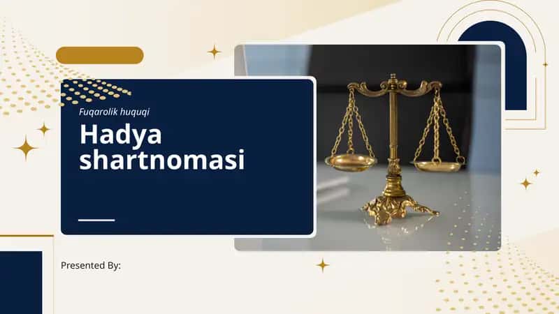 Hadya shartnomasi 1