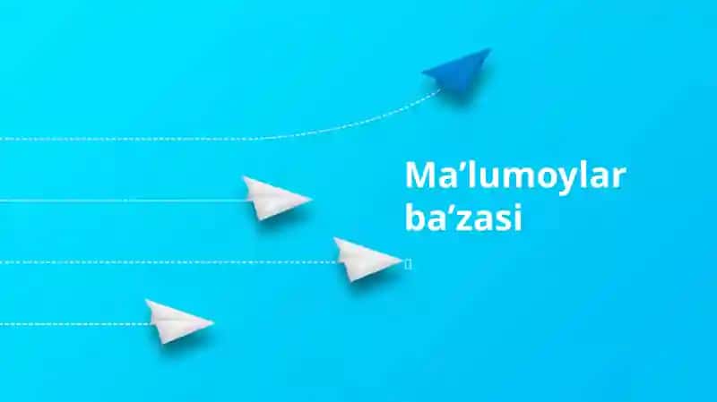Ma'lumotlar Bazasi Asoslari