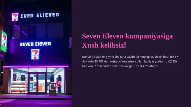 Seven Elevenkompaniyasi 1