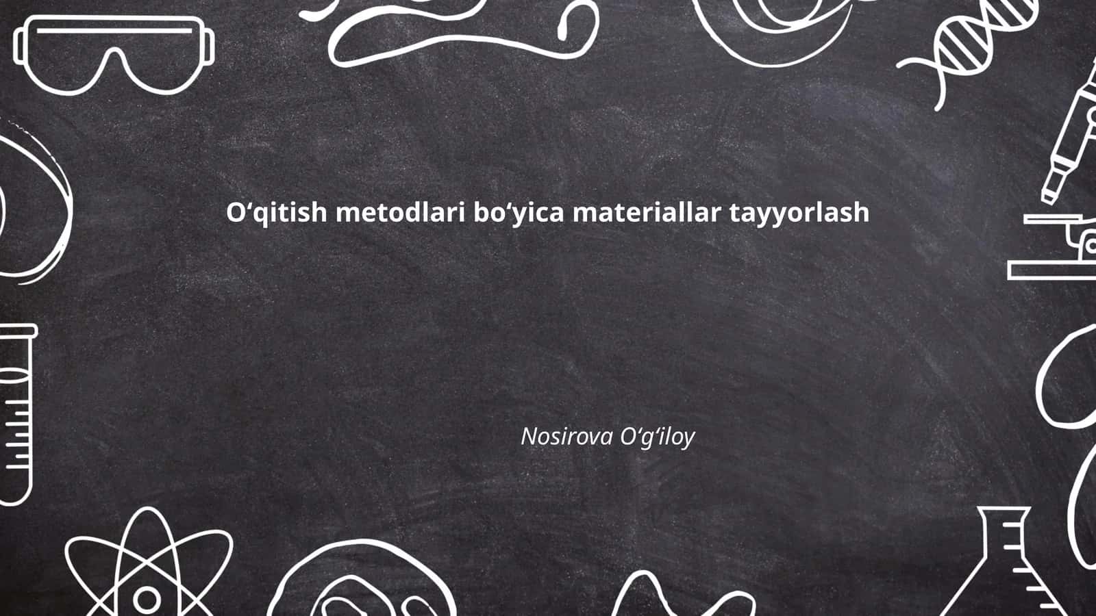 O'qitishda interfaol metodlarni qo'llash 1