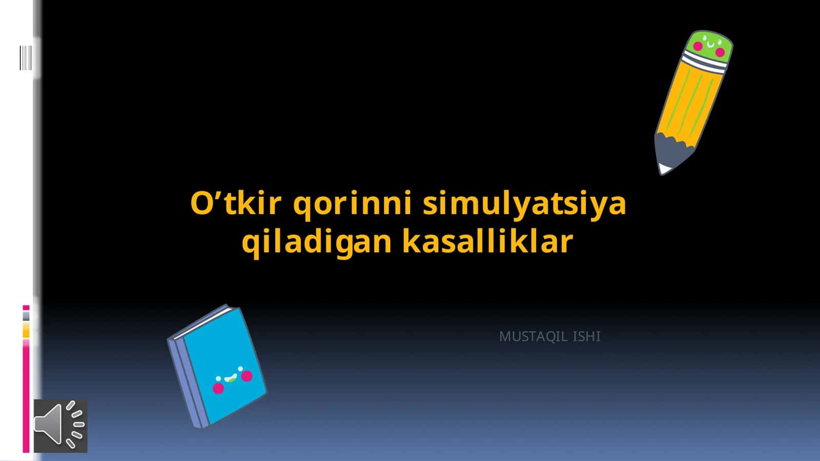 O’tkir qorinni simulyatsiya qiladigan kasalliklar 1