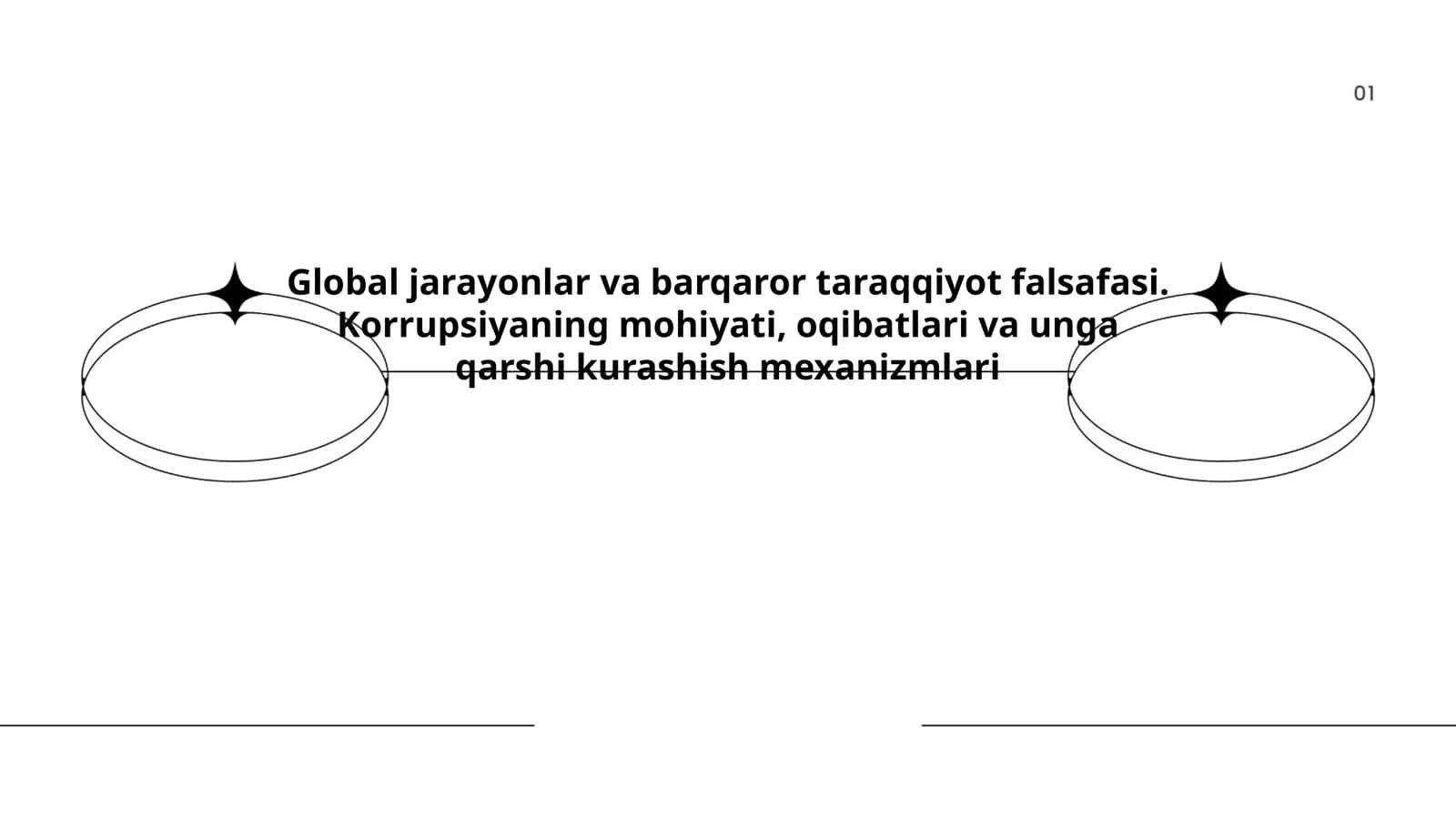 Global jarayonlar va barqaror taraqqiyot falsafasi 1