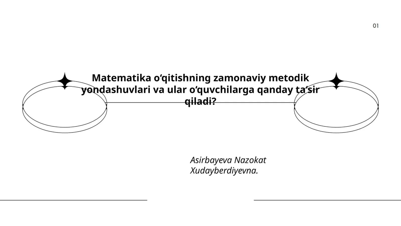 Matematika o‘qitishning zamonaviy metodik yondashuvlari va ular o‘quvchilarga qanday ta‘sir qiladi? 1