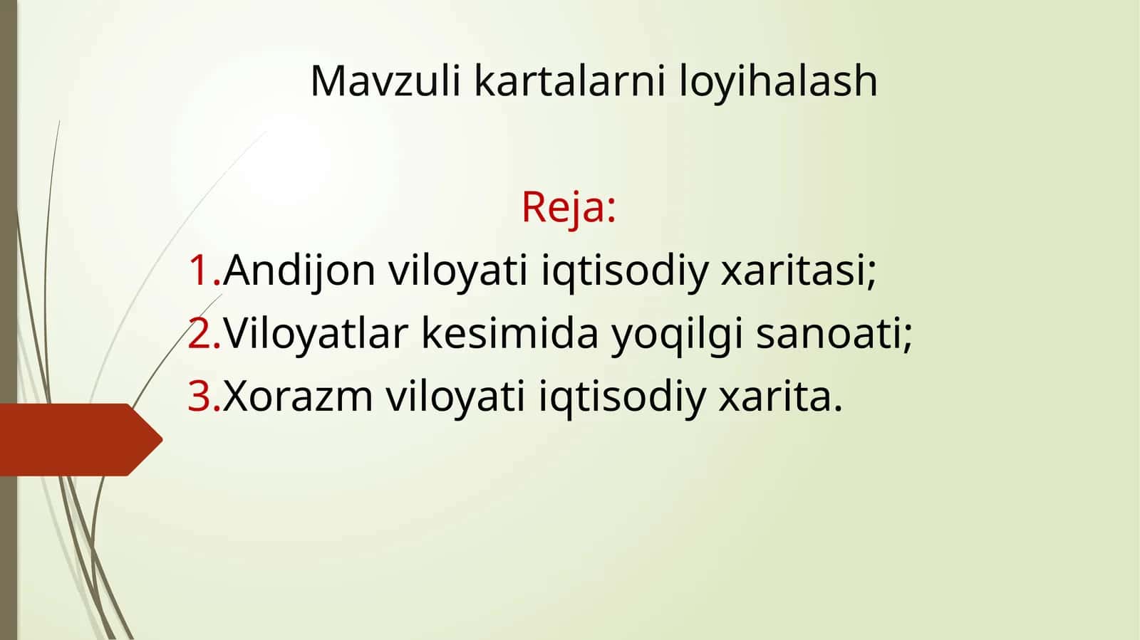 Mavzuli kartalarni loyihalash 1