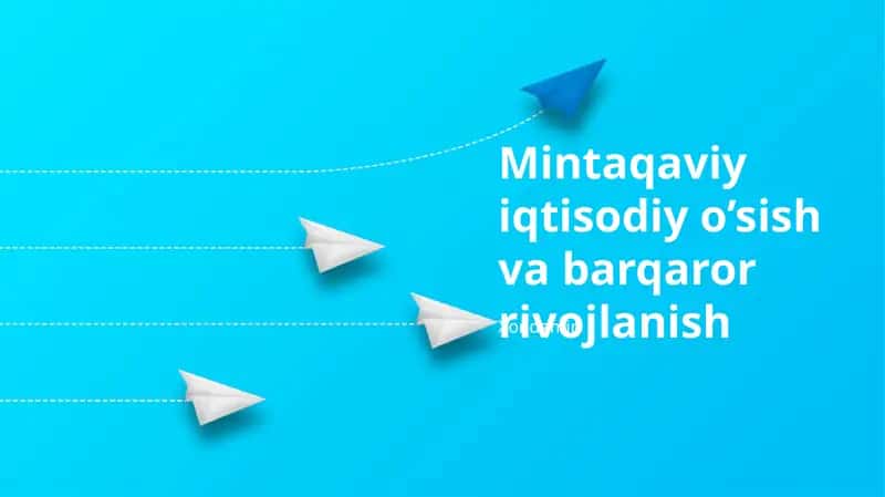 Mintaqaviy iqtisodiy o’sish va barqaror rivojlanish 1