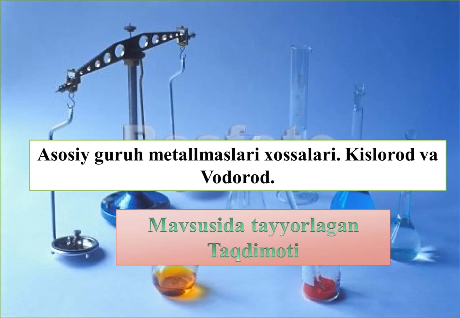 metallmaslar haqida umumiy tushunchalar 1