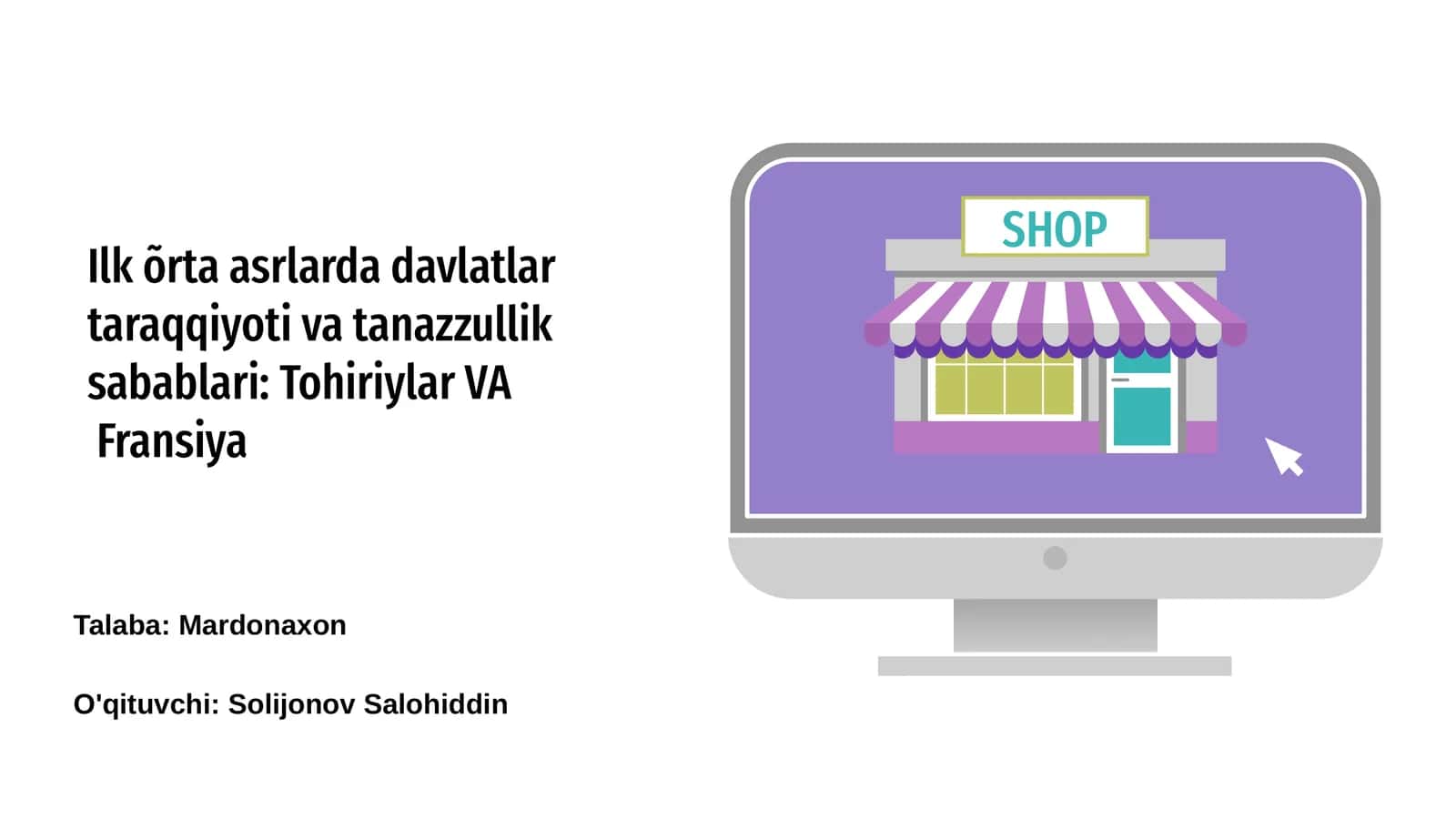 Tohiriylar VA Fransiya 1