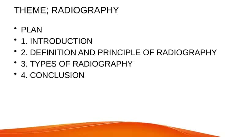 RADIOGRAPHY 1