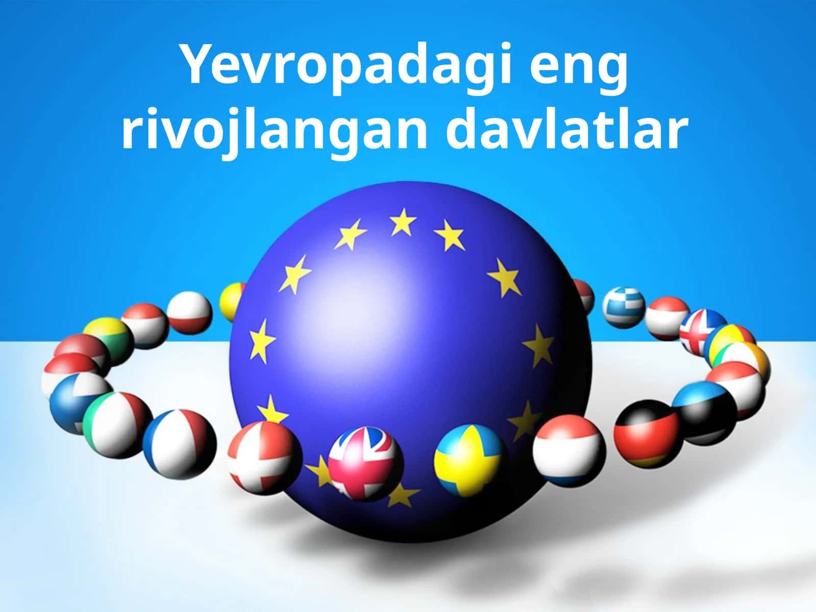 Yevropadagi eng rivojlangan davlatlar 1