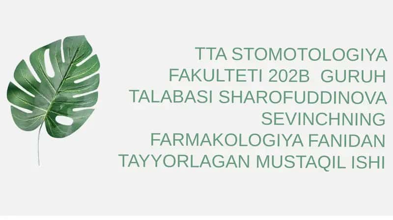 Anafilaktik shok va uni davolash 1