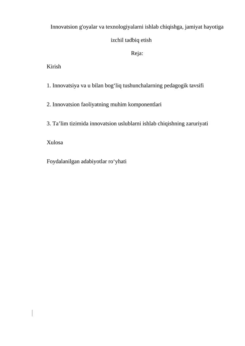 Kadrlar tayyorlash milliy dasturi 1