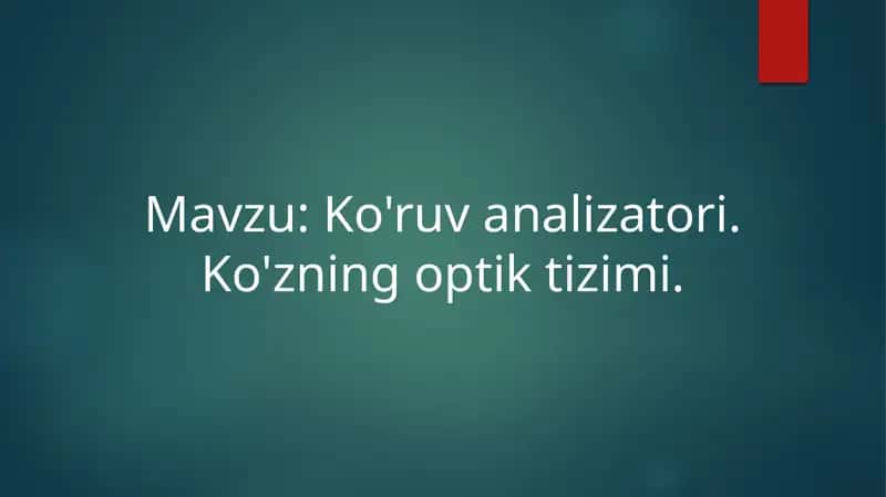 Ko'ruvanalizatori 1