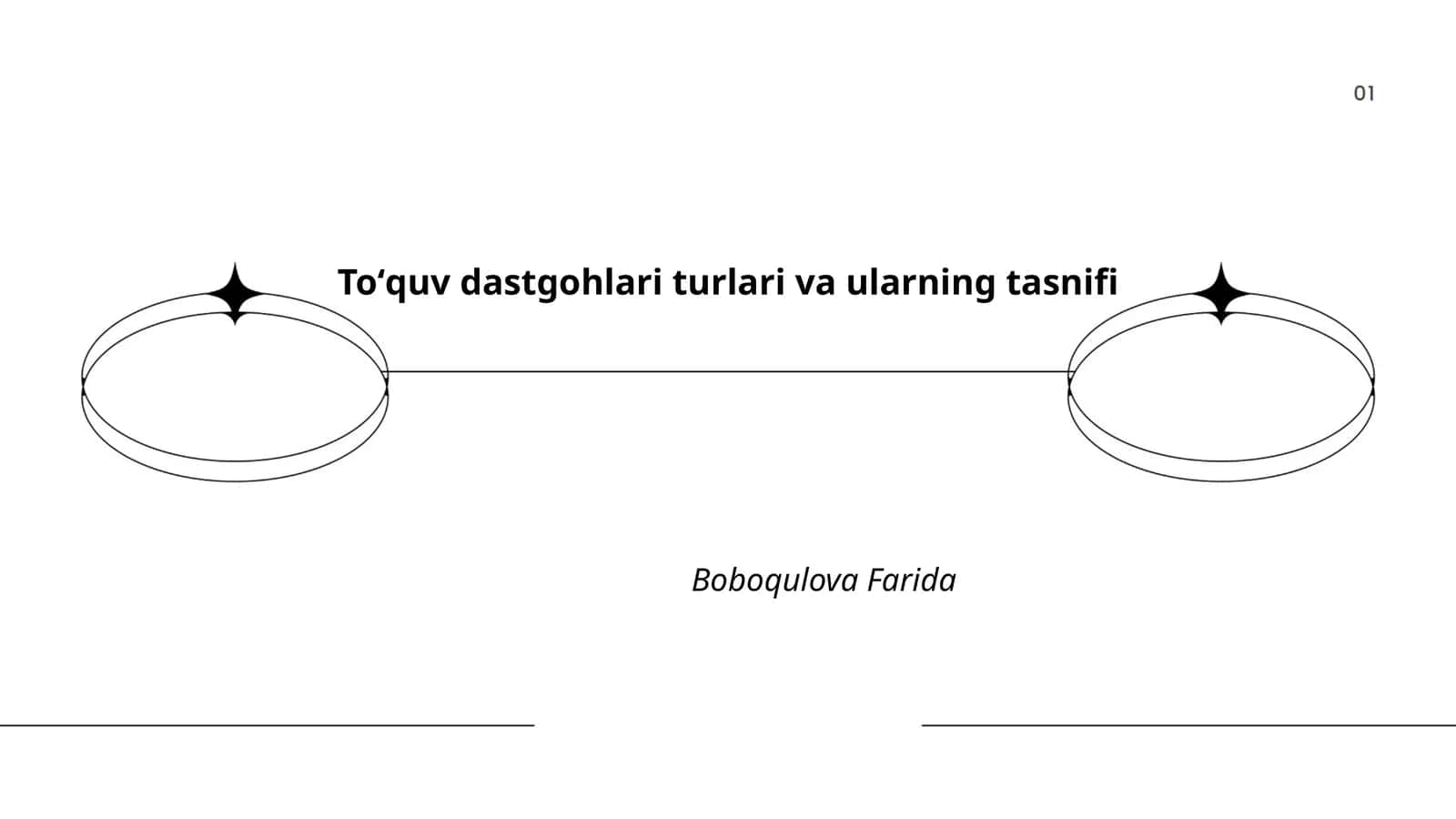 Toʻquv dastgohlari turlari va ularning tasnifi 1