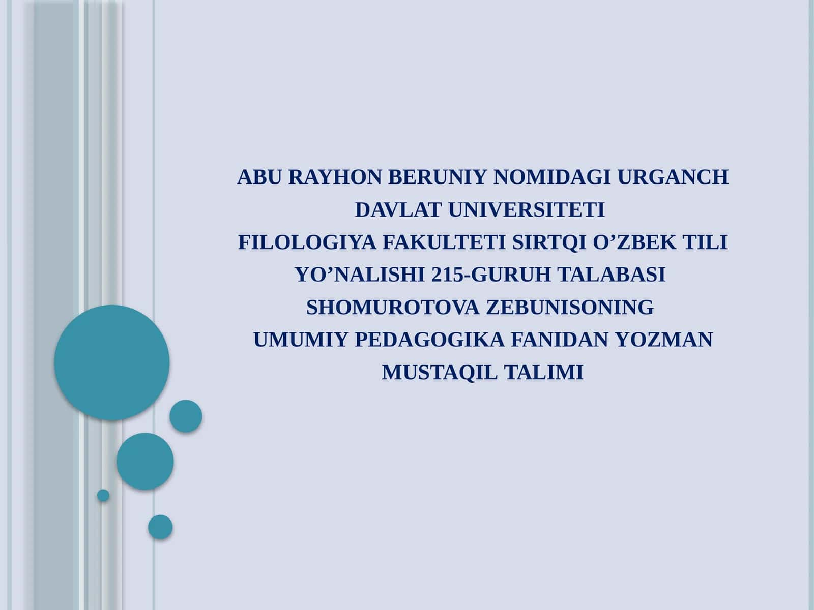PEDAGOGIKA FANINING ILMIY-TADQIQOT METODLARI. TARBIYANING MAQSAD VA VAZIFALARI. DIDAKTIKA TA’LIM NAZARIYASI SIFATIDA 1