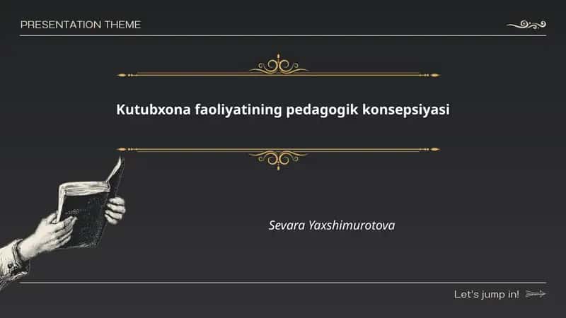 Kutubxona faoliyatining pedagogik konsepsiyasi 1