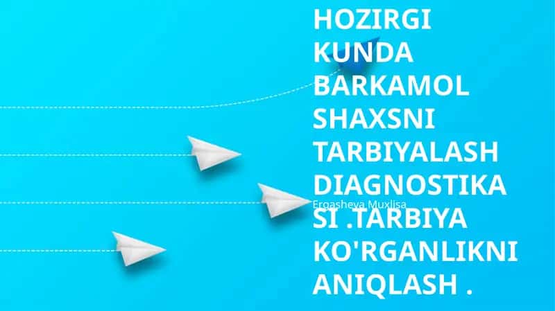 Tarbiyaning darajasini aniqlash mezonlari va usullari 1