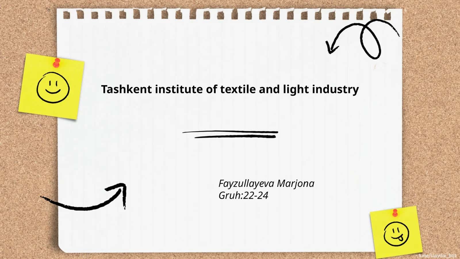 History of Tashkent Institute of Textile and Light Industry 1