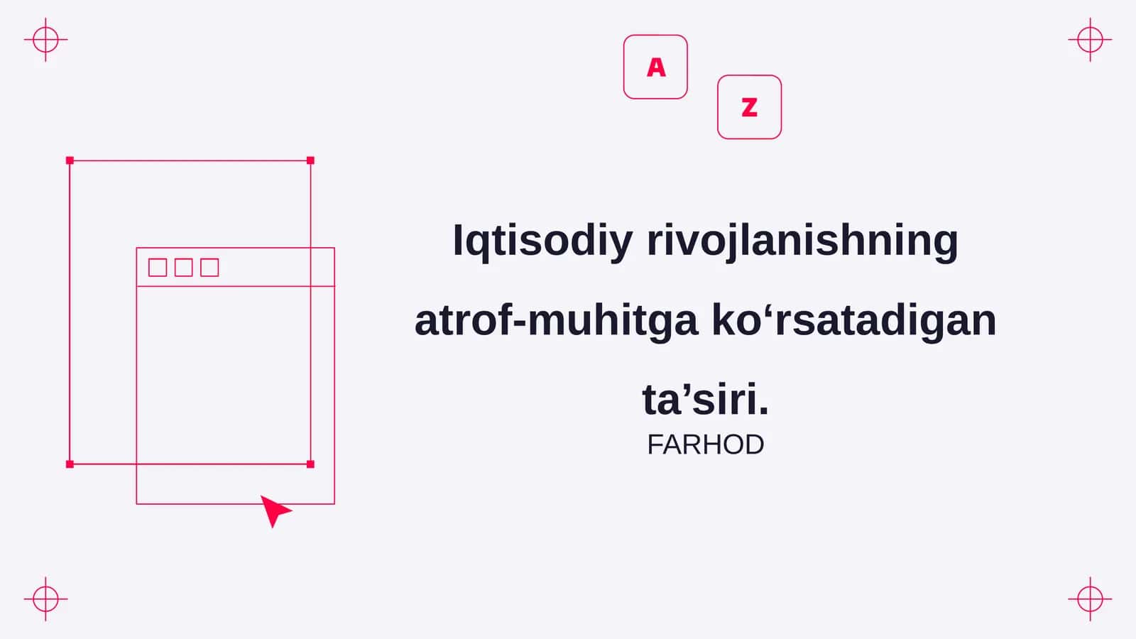 Iqtisodiy rivojlanishning atrof-muhitga ko‘rsatadigan ta’siri 1