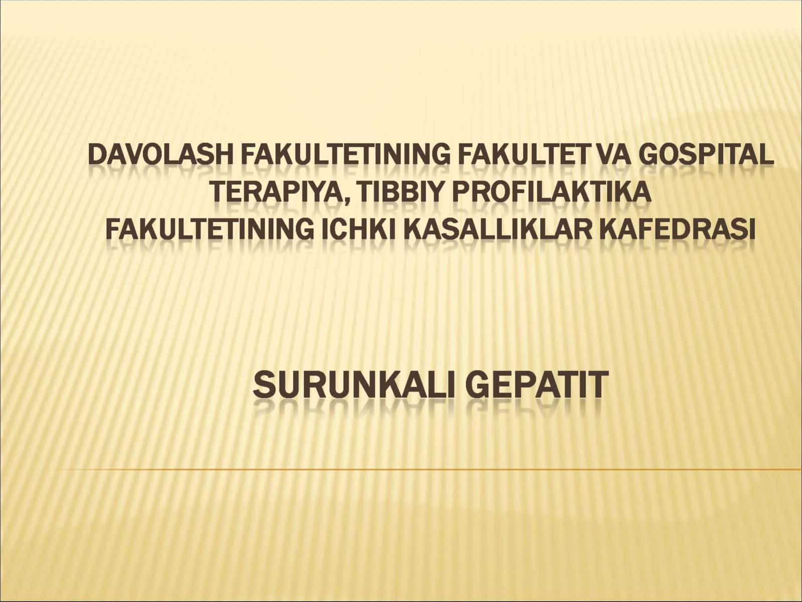 SURUNKALI GEPATIT 1