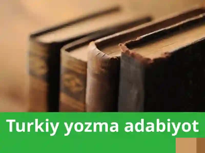 Turkiy yozma adabiyot