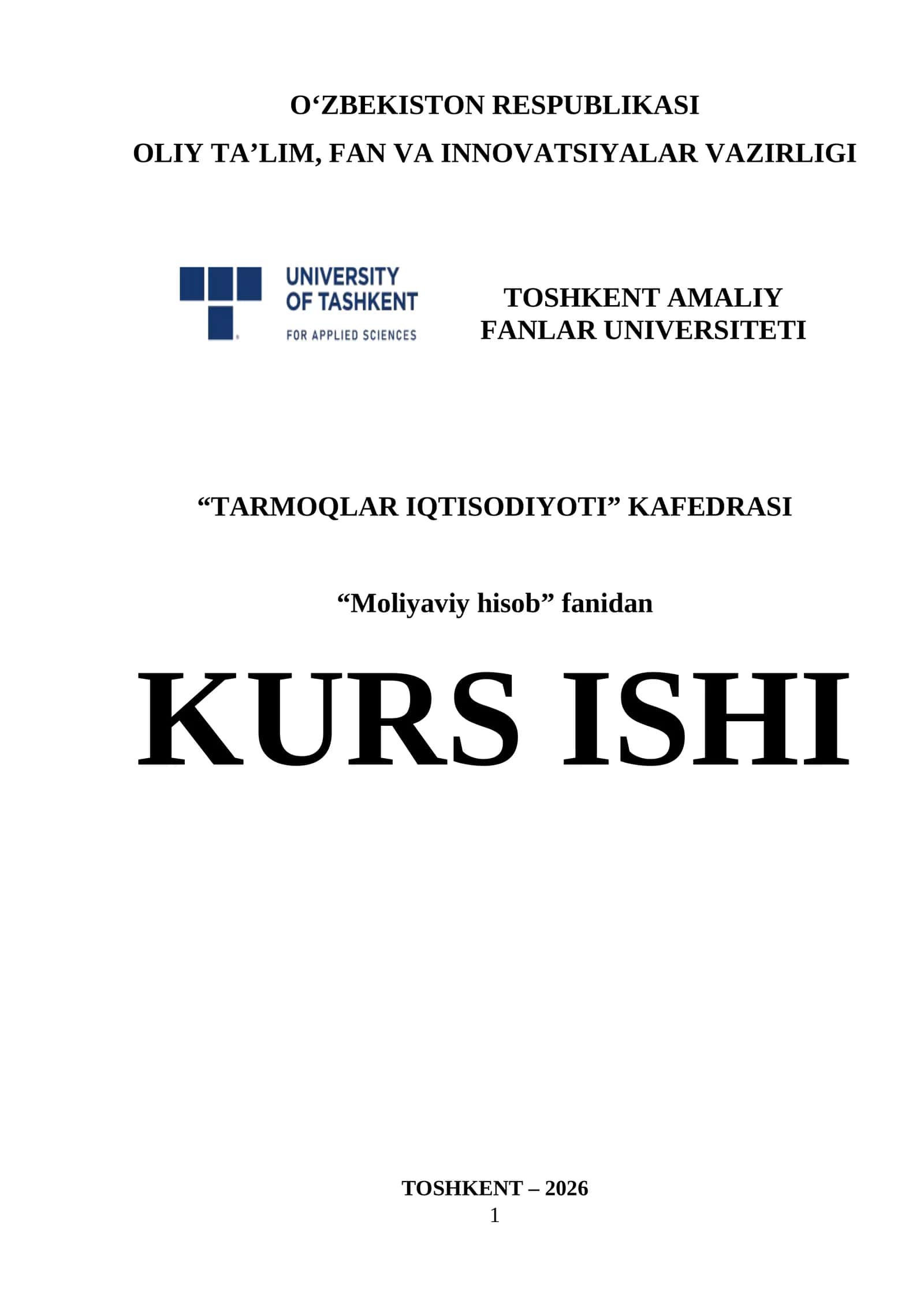 Uzоq muddаtli mоliyaviy investitsiyalаr hisоbi. 1