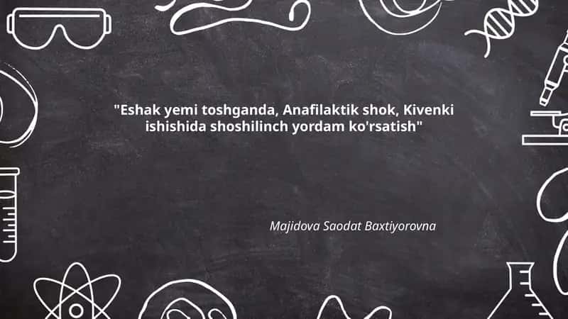 Eshak yemi toshganda: darhol ko‘rsatish kerak bo‘lgan birinchi yordam 1