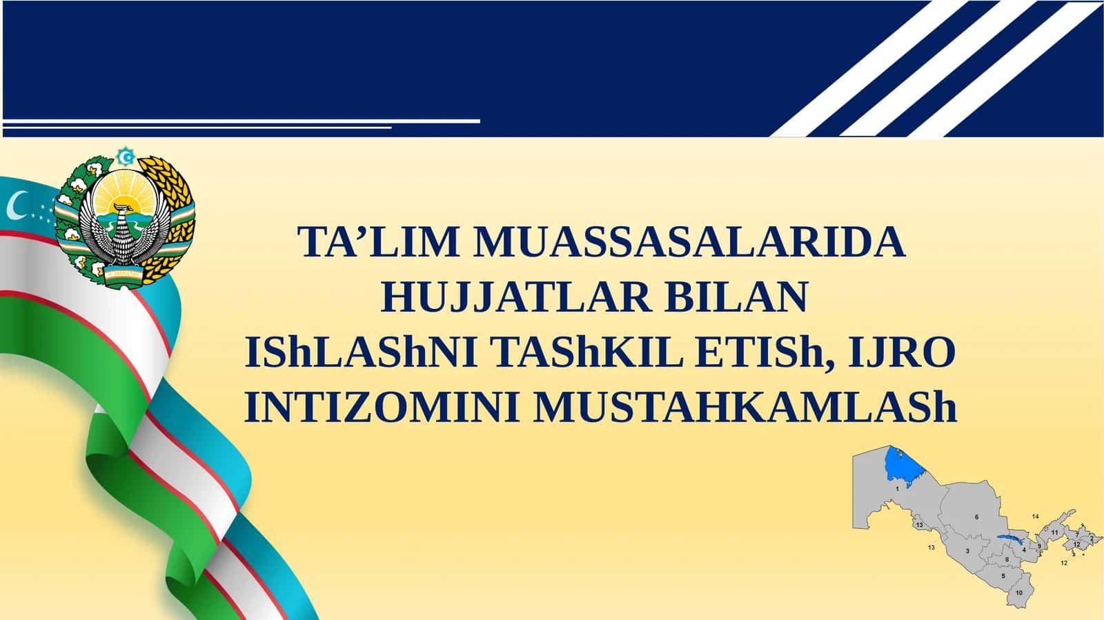 TA’LIM MUASSASALARIDA HUJJATLAR BILAN 1
