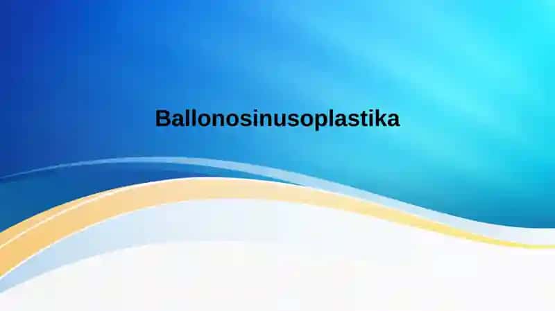 Ballonosinusoplastika