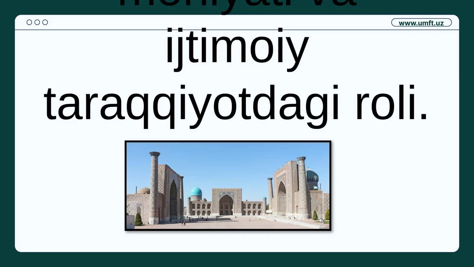 Sharq falsafasining mohiyati va ijtimoiy taraqqiyotdagi roli 1