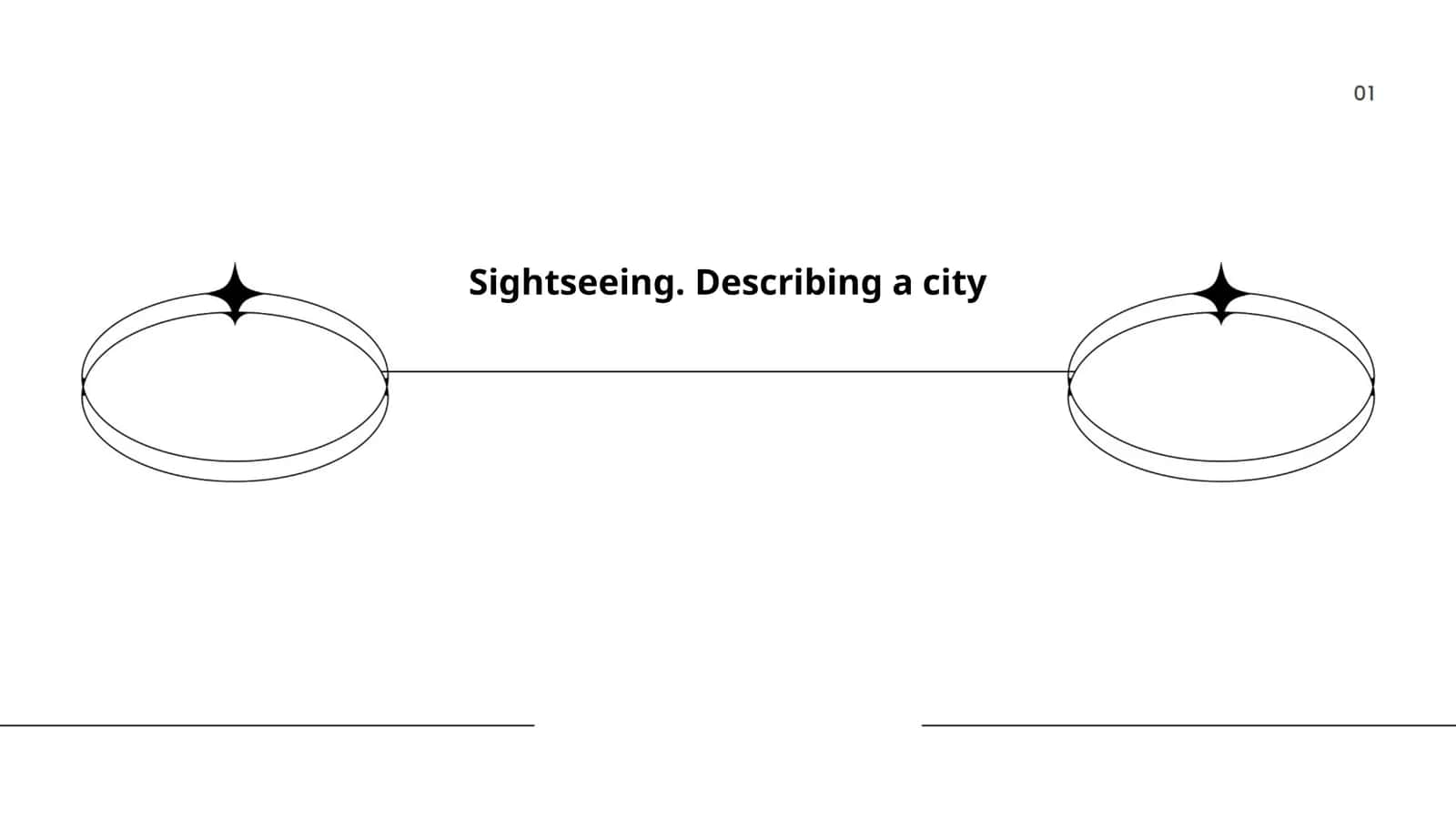 Sightseeing. Describing a city 1