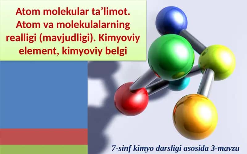 Atom-molekularta’limot 1