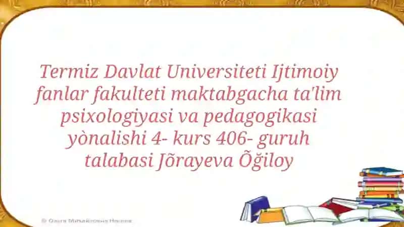 PEDAGOGIK QOBILIYAT
