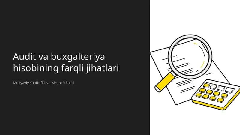 Moliyaviy shaffoflik va ishonch kaliti 1