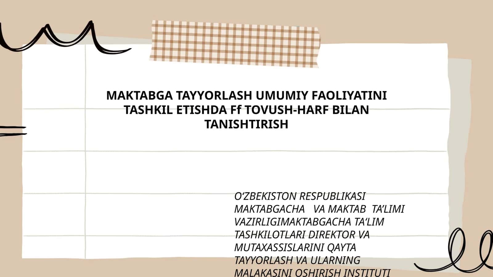 Ff TOVUSH-HARF BILAN TANISHTIRISH 1