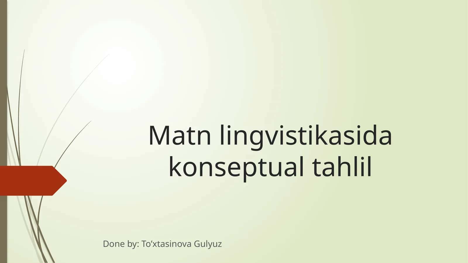 Matnlingvistikasidakonseptualtahlil 1