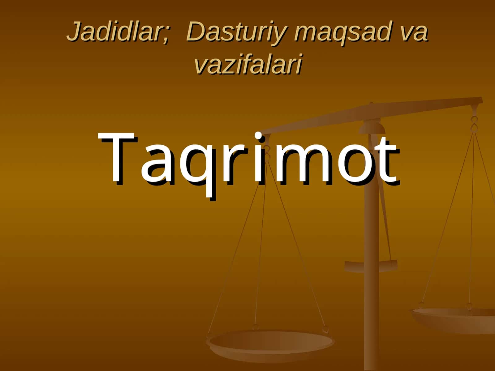 Jadidlar; Dasturiy maqsad va vazifalari 1