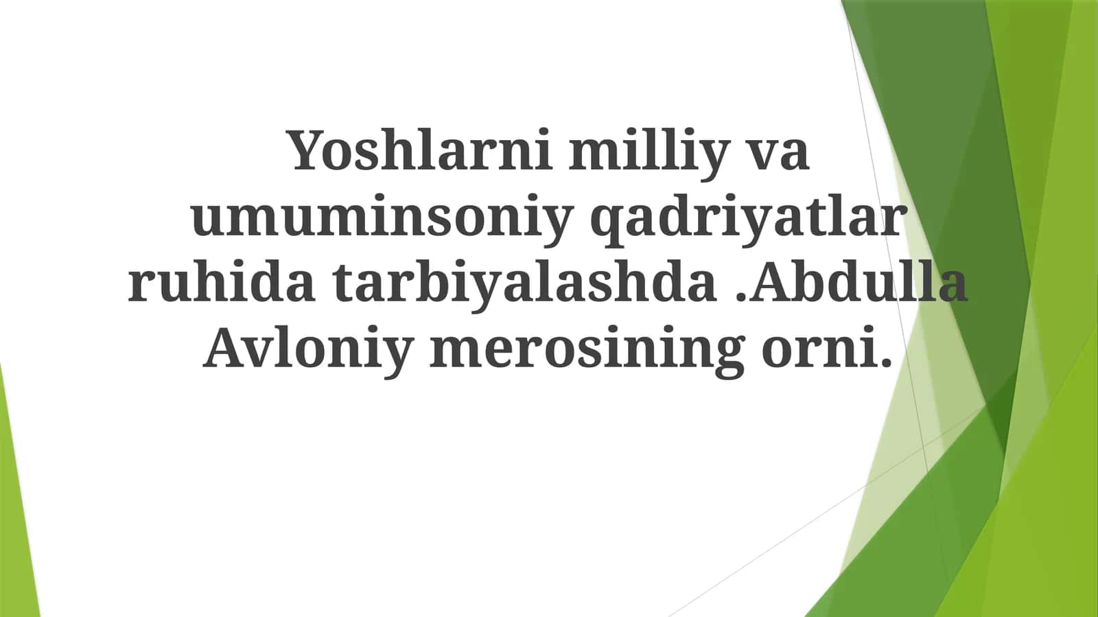 Abdulla Avloniyning Asosiy Asarlari 1