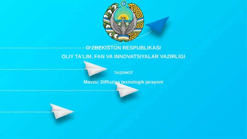 Diffuziya texnologik jarayoni 1