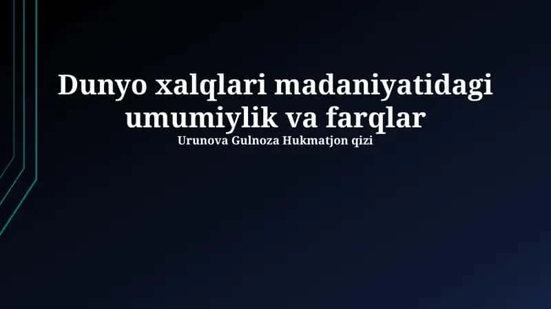Til va Aloqa: Umumiy Asoslar va Farqlar 1