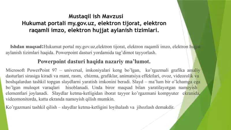 Hukumat portali my.gov.uz 1
