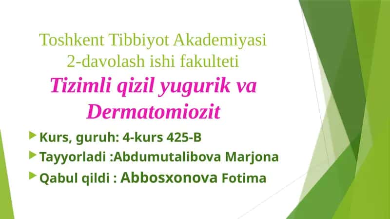 Tizimli qizilyugurik 1