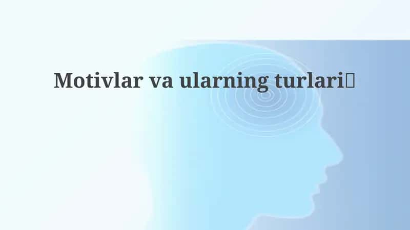 Motivlar 1