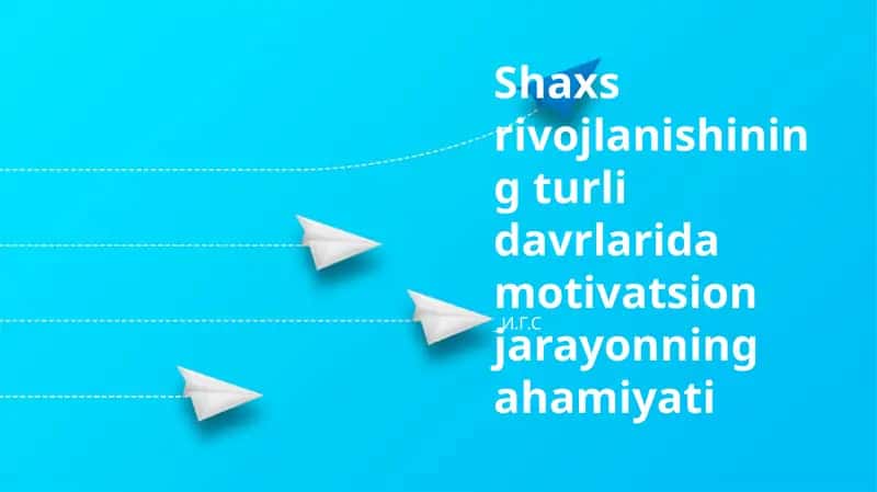 Motivatsiya va Maqsad 1